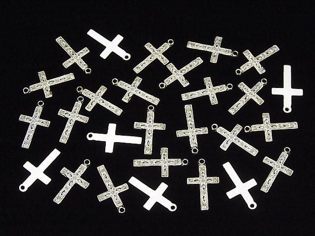 銀 925 墜飾 17.5x10公釐 十字架 2個