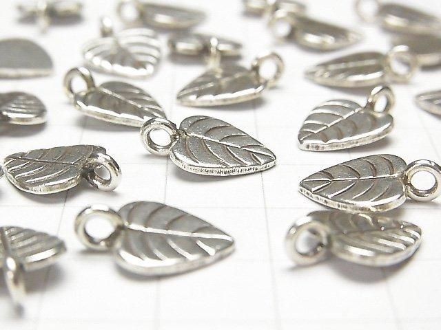 純銀葉形吊飾 15x11mm 1個