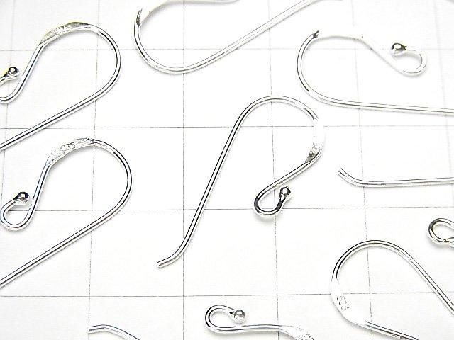 Silver925 Earwire 25x10mm No coating 2pairs