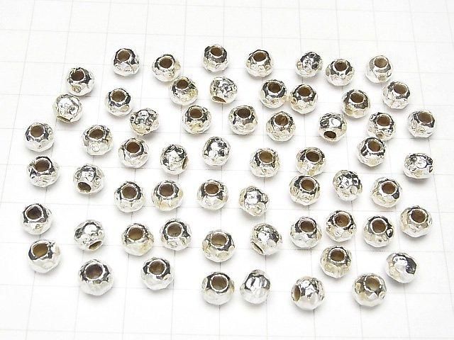 Karen Silver Rondelle 7x7x5mm 2pcs