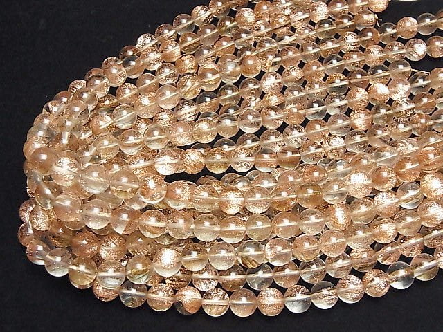Bronze Shine Kristall Rund 10mm 1strang Perlen (ca. 15 Zoll / 38 cm)