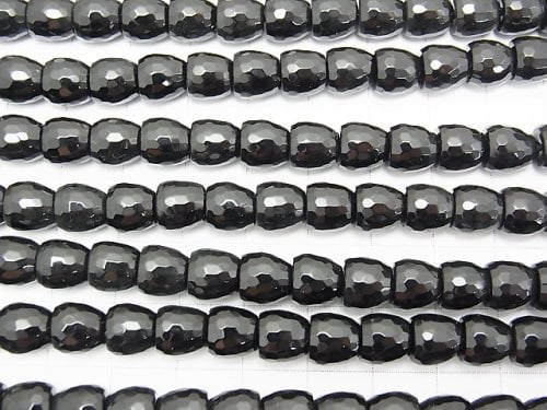 Onyx Apple Shape 8mm half or 1strand beads (aprx.15inch/38cm)