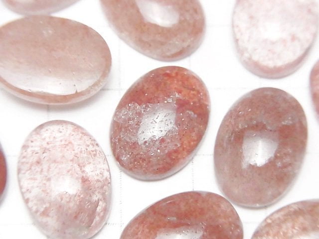 Hochwertiger rosa Epidot AAA - AA++ ovaler Cabochon 18 x 13 mm 3 Stück 19,99 $!
