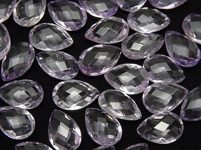 Hochwertig Pink Amethyst AAA unbohrbar Birnenform Kissen geschliffen 12 x 8 mm 4 Stück 11,79 $!