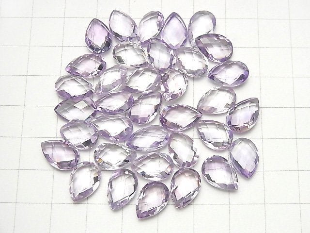 Hochwertig Pink Amethyst AAA unbohrbar Birnenform Kissen geschliffen 12 x 8 mm 4 Stück 11,79 $!