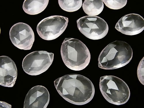 5pcs $29.99! High Quality Rose Quartz AAA Pear shape Faceted Briolette 5pcs