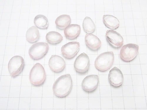 5pcs $29.99! High Quality Rose Quartz AAA Pear shape Faceted Briolette 5pcs