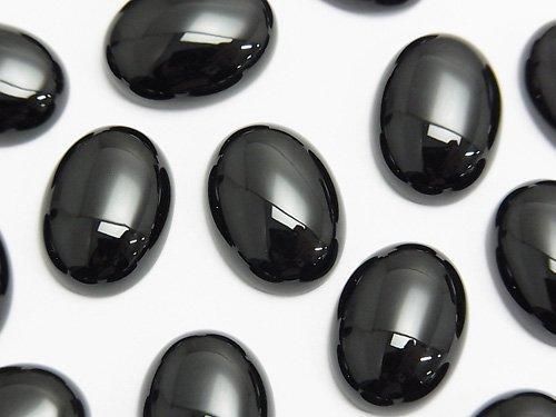 Onyx AAA Oval Cabochon 16x12mm 3pcs