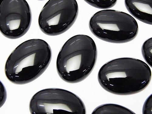 Onyx AAA Oval Cabochon 25x18mm 1pc