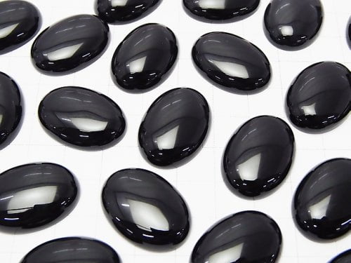Onyx AAA Oval Cabochon 25x18mm 1pc