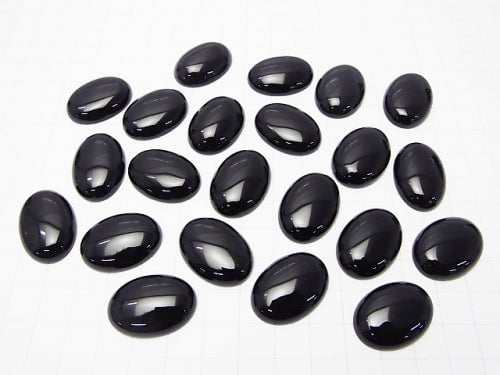 Onyx AAA Oval Cabochon 25x18mm 1pc