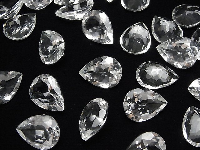Hochwertiger Kristall AAA Lose Stein Tropfenform Facettiert 20x15mm 1 Stück