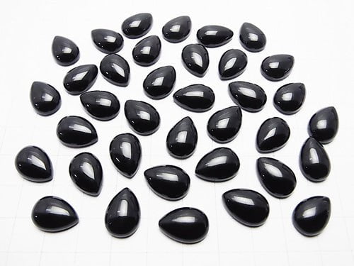 Onyx AAA Tropfenform Cabochon 14x10mm 3Stk.