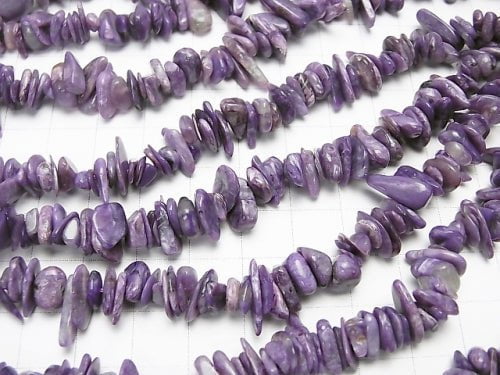 1strand $9.79! High Quality Charoite AAA - Chips (Small Nugget) 1strand beads (aprx.15inch / 38cm)