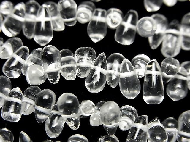 Crystal AAA- Drop -Nugget 1strand beads (aprx.14inch/34cm)