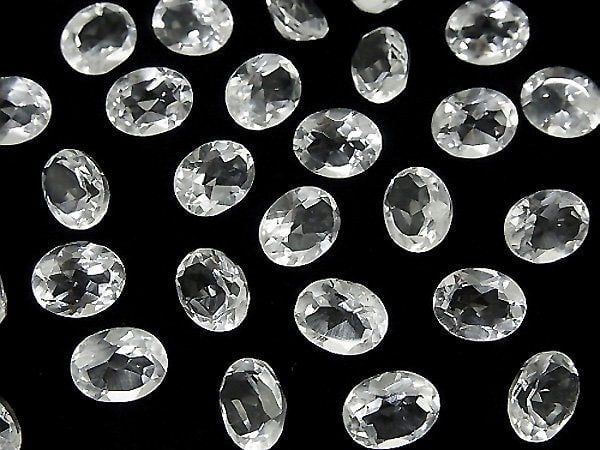 Hochwertiger Kristall AAA Lose Steine Oval Facettiert 10x8mm 5 Stück