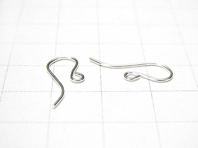 Silver925 Earwire 19x8mm 2pairs