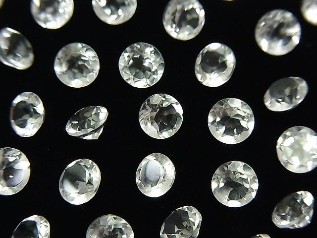 Hochwertiger Kristall AAA unbohrter Brillantschliff 6 x 6 x 3 mm 10 Stück 5,79 $!