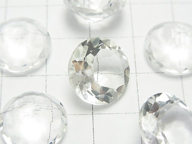 Hochwertiger Kristall AAA lose Steine rund facettiert 14x14mm 5 Stück
