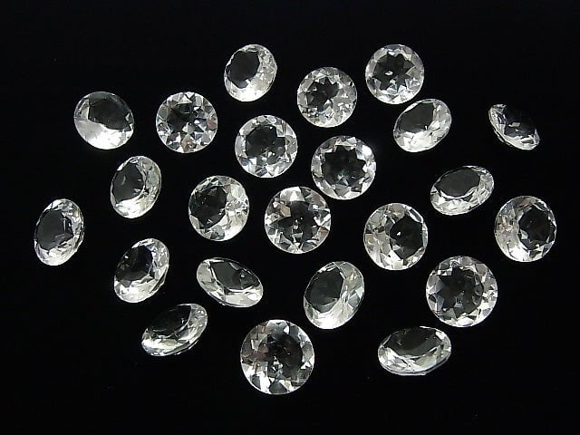 Hochwertiger Kristall AAA lose Steine rund facettiert 14x14mm 5 Stück