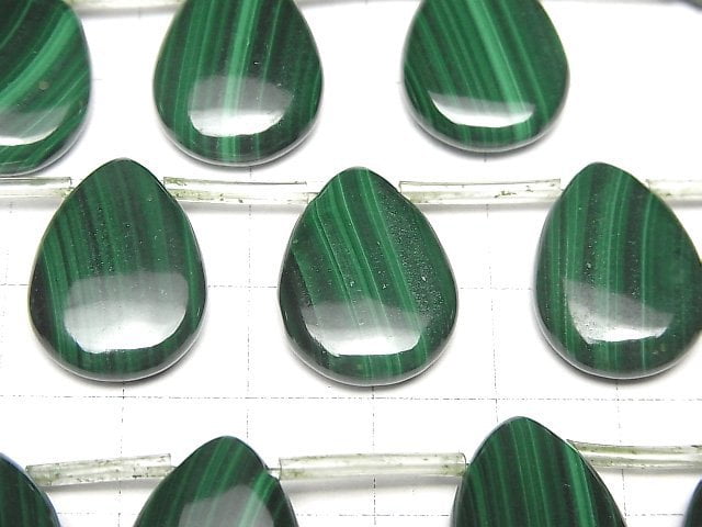Malachit AAA Birnenform 20x15x5mm 1/4 oder 1 Strang Perlen (ca. 14 Zoll / 34 cm)