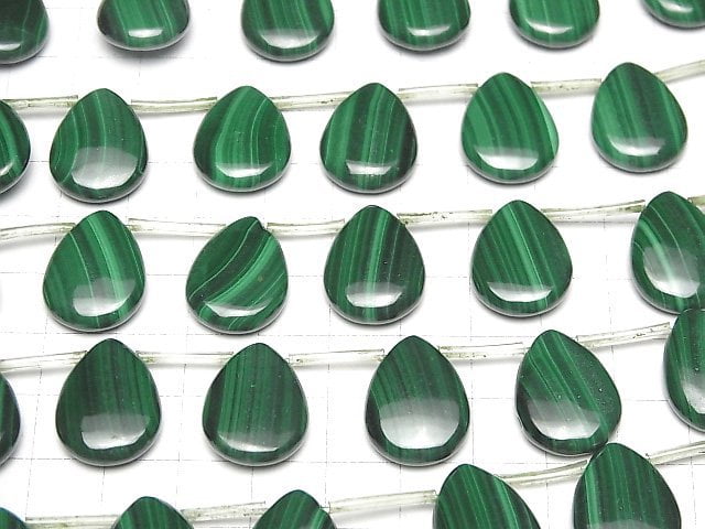 Malachit AAA Birnenform 20x15x5mm 1/4 oder 1 Strang Perlen (ca. 14 Zoll / 34 cm)