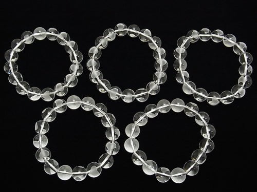 Herzgravur! Kristall AAA Rund 12 mm halb oder 1 Strang (Armband)