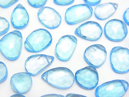 Free Form, Rose, Topaz Gemstone Beads