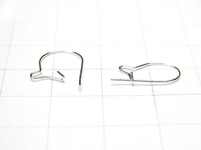 925純銀耳勾 15x8.5mm 3對