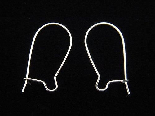 Silver 925 Kidney Earwire 17x8mm 3 pairs $2.39!