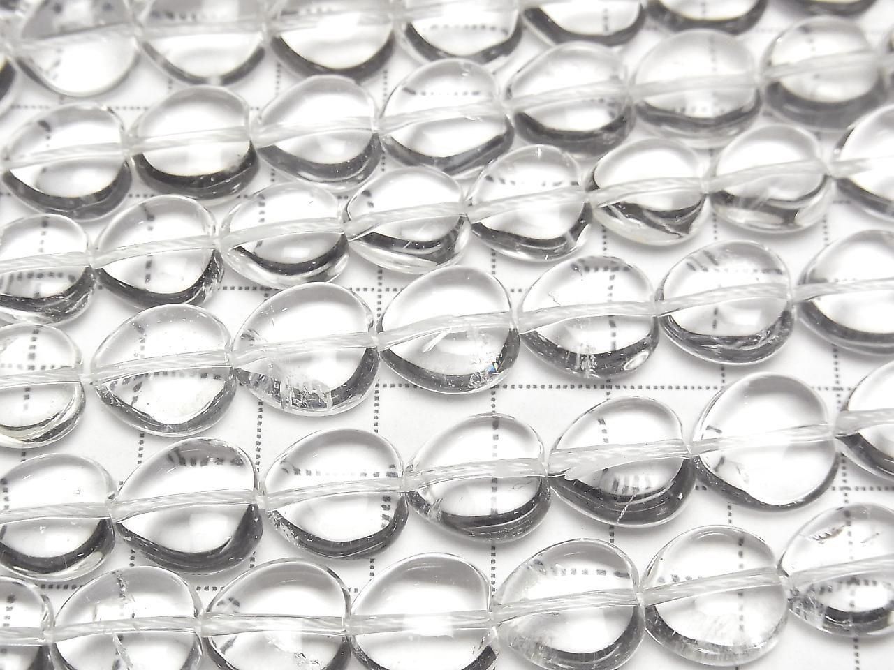 Crystal AA++ Vertical Hole Heart 12x12mm half or 1-strand beads (approx. 15inch/36cm)