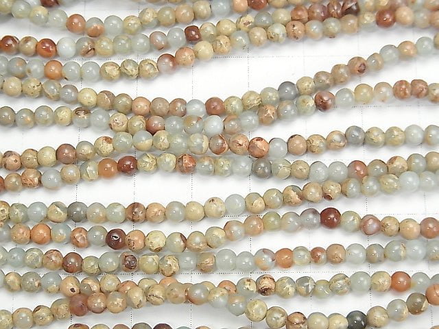 1strand $6.79! Impression Jasper Round 3mm 1strand beads (aprx.15inch/38cm)