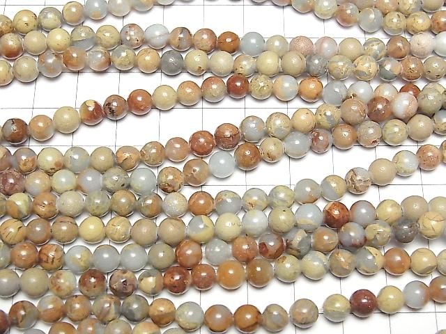 Impression Jaspe Rond 6mm 1 fil de perles (environ 15 pouces/38 cm)