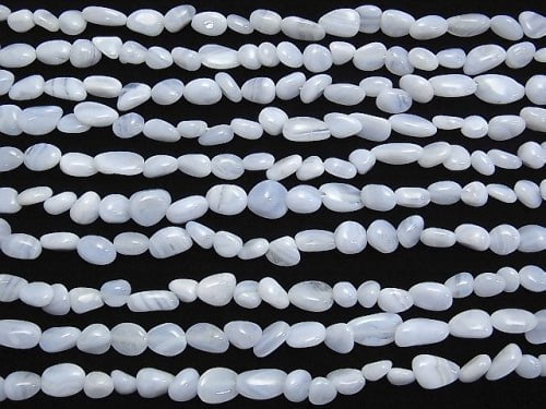 1strand $8.79! Blue Lace Agate AA++ Nugget 1strand (aprx.15inch/38cm)