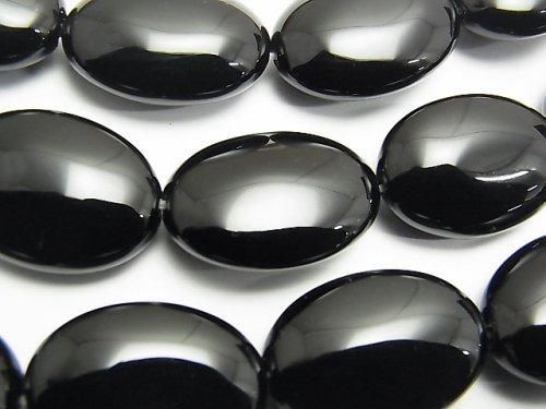 Onyx Oval 25x18mm half or 1strand beads (aprx.14inch/34cm)