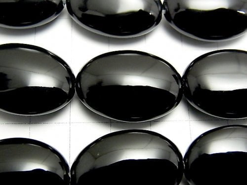 Onyx Oval 25x18mm half or 1strand beads (aprx.14inch/34cm)