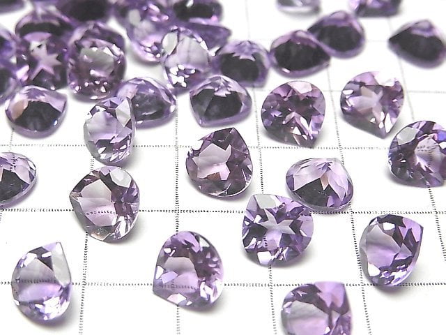 Hochwertiger Rosa Amethyst AAA Ungebohrt Kastanienförmig Facettiert 8 x 8 mm 5 Stück 7,79 $!