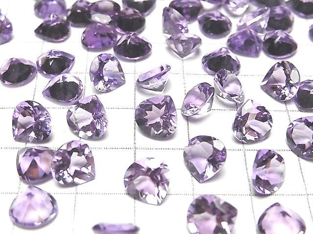 Hochwertiger Rosa Amethyst AAA Ungebohrt Kastanienförmig Facettiert 8 x 8 mm 5 Stück 7,79 $!