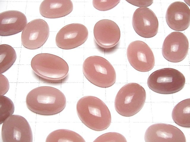 Guava Quarz AAA Oval Cabochon 18x13mm 3 Stk