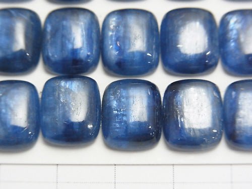 Hochwertiger Kyanit AAA Rechteck Cabochon 12x10mm 2 Stück