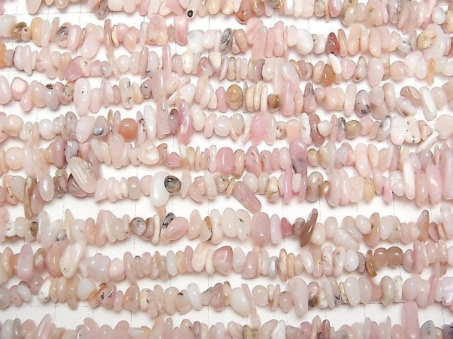 Rosa Opal AA++ Chips (kleine Nugget) 1 Strang Perlen (ca. 31 Zoll / 78 cm)