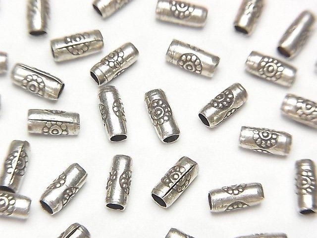 Karen 純銀裝飾管 6x2.5x2.5mm 10顆