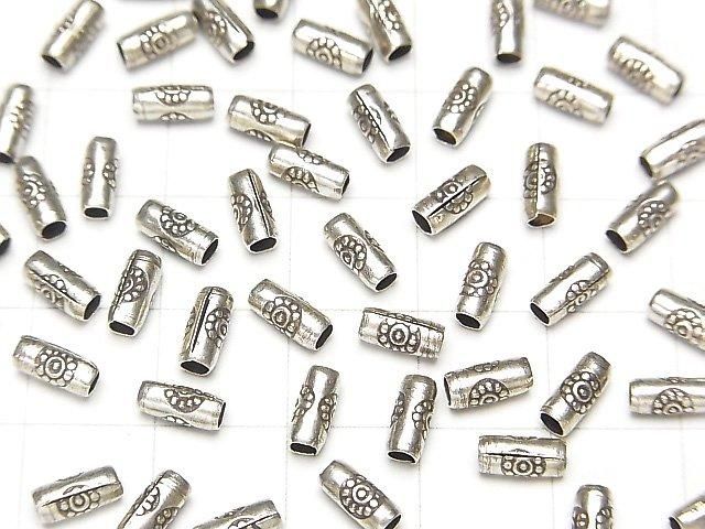 Karen 純銀裝飾管 6x2.5x2.5mm 10顆