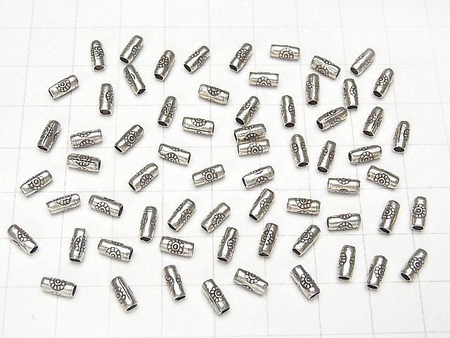 Karen 純銀裝飾管 6x2.5x2.5mm 10顆