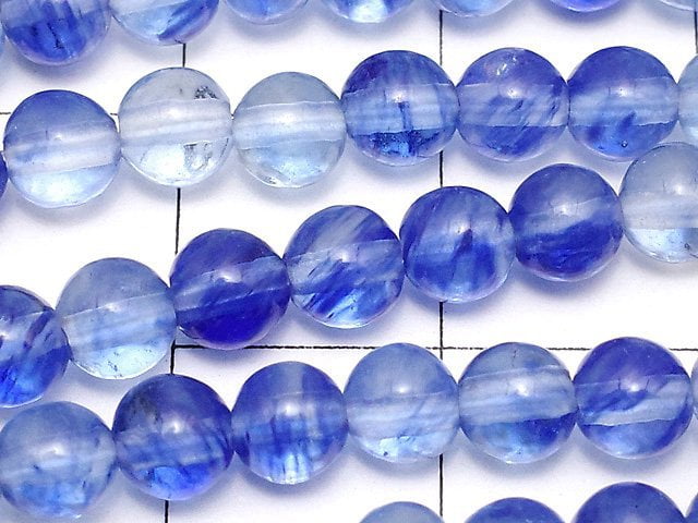 Blueberry Quartz Glass Round 4mm 1strand beads (aprx.15inch/36cm)