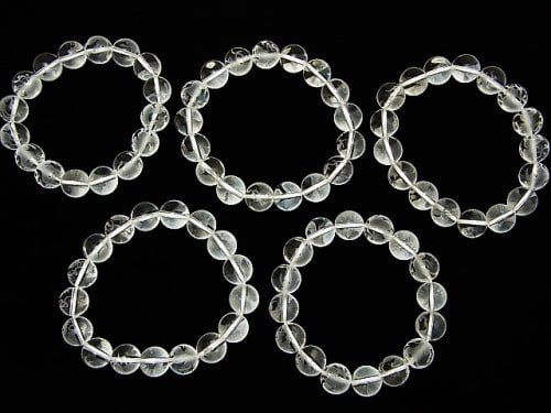Einhorn Schnitzerei! Kristall AAA Rund 12mm halb oder 1Strang Perlen (Armband)