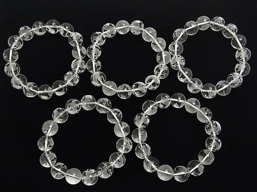 Einhorn-Schnitzerei! Kristall AAA Rund 14mm halb oder 1 Strang Perlen (Armband)