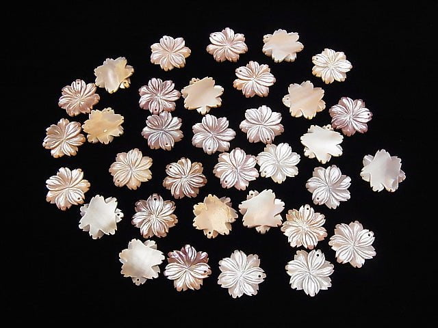 Hochwertige rosa Muschel AAA Blume 20mm 2 Stück $5.79