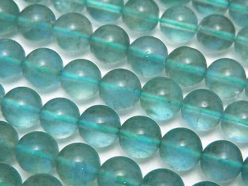 Blue Green Fluorite AAA Round 8mm half or 1strand beads (aprx.15inch / 37cm)