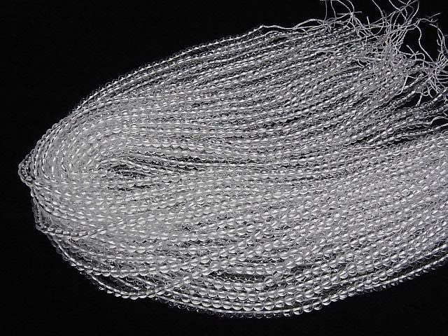 Kristallquarz AAA Rund 4mm 1 Strang Perlen (ca. 15 Zoll/37 cm)